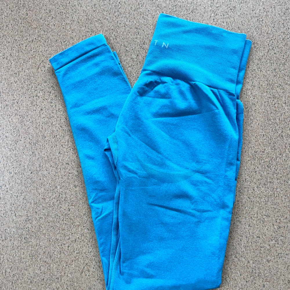NVGTN Contour Leggings - Caribbean Blue